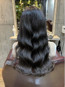 ロダット 横浜(LODAT by little) ハイライト×波巻きウエーブ【LODAT横浜】