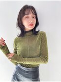 【LOVEST甲村】おしゃれおしゃれ女子 ウルフヘア/ミディアム