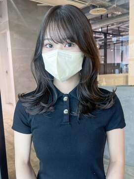 アイティー バイ アルバム 中野店(IT by ALBUM) くびれヘア_グレージュカラーボブウルフココアベージュ_ba419061