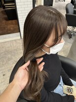 リーオオサカ(Lee Osaka)&nbsp;ブリーチなし　ブラウン×アルティストカラー/kana
