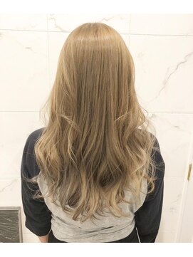 レイドバック(LAID BACK) 【代官山美容室】ミルクティーベージュ☆