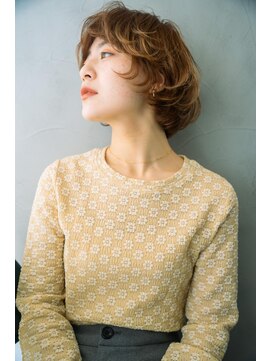 ワク(WAKU) YUJI style NO,40ストカール　切りっぱなしボブ