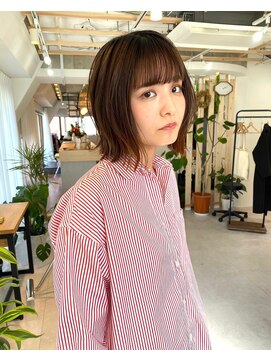 サンルーム(SUN room) 外はねぷつっとボブ　moro