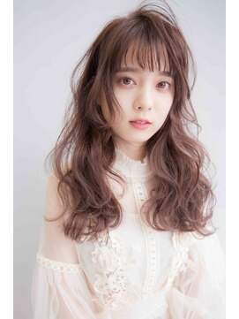 ランソ 成田店(RUNSO) 20代・30代_大人可愛い_コテ巻き風パーマ