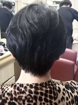 ヘアークリアー 春日部 大人可愛いミセスショートスタイル/首元スッキリ/30代40代50代