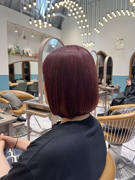 ロンド レグリーズ 立川(Lond leglise) インナーカラー/イヤリングカラー/ケアブリーチ/ブリーチ/立川