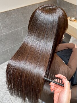 ビスコヘアー(BISCO hair) 縮毛矯正×カラー