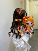 ライブ参戦推し活ヘアメ♪