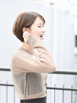 オリ 仙台(Oli) 20代～30代丸みショート似合わせカット