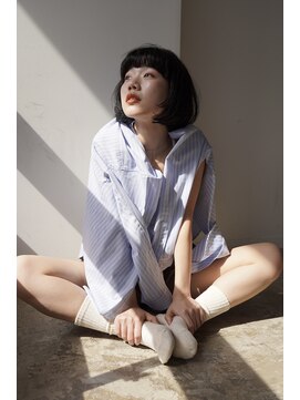 グリーン 町田(green) 【BOB】顔周りレイヤー/黒髪ボブ