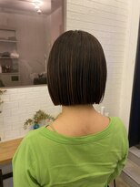 グッデイ ヘアー(GOOD DAY HAIR) デザインカラー ウェットヘア 夏 オリーブベージュ