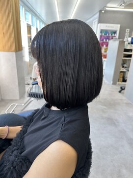 フリーラ 横浜(freera) 髪質改善サラサラプレミアムストレート大人ガーリー韓国ボブ横浜