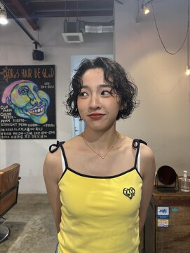 オアズヘアービィグラッド(ORe'S HAIR BE GLaD) ボブパーマ