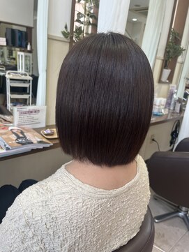コアフィールフィス(COIFFURE fils) 《見附　今町》M3D ミディアム　ボブ