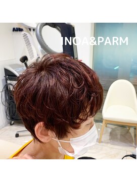 ケンジ 平塚 アネッタ(KENJE annetta) ショートパーマカラー