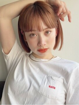 ローネス 銀座(LONESS) ぱつっと王道切りっぱなしボブ◎