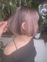 イエナ 渋谷(IENA)&nbsp;セピアグレージュ　アンブレラカラー　デザインカラー