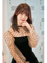 クム(kumu)&nbsp;【kumu】ミディアムレイヤー/顔周りカット/栄/名古屋