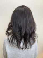 松本平太郎美容室 大宮店 アイロンカール仕上げ、モカ系ヘアカラー/30代40代50代60代