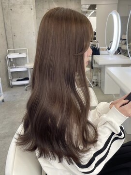 アイシー 表参道(ICY) まろやかベージュ/ブリーチなしダブルカラー