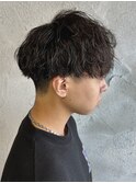 メンズソフトツイストスパイラルパーマ群馬高崎眉毛刈り上げ