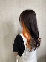 トリコ(ToricO)&nbsp;インナーユニコーン　インナーカラー　くすみベージュハイライト