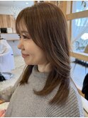 韓国風顔まわりレイヤー