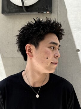 ニコ トウキョウ ロジック(nico TOKYO Logic) スパイキーショート　ピンパーマ　メンズパーマ