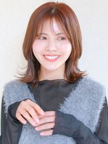 ガリカ 蔵前(Gallica)&nbsp;顔まわりレイヤーにたっぷり透明感カラーブラウンベージュ