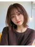 【Ayana限定！】カット+透明感カラー　6600円