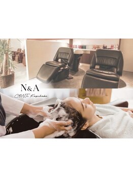 日々の疲れを癒やす至福の時間。頭皮ケアで髪も心もリフレッシュ。美髪へ導きます。