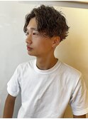 波巻きスパイラルパーマ
