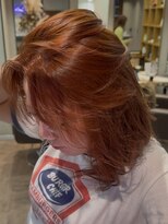 スタイル スマート サロン(STYLE smart salon)&nbsp;【kanae/藤沢】オレンジブラウン