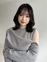 シクネ 新潟駅 万代(SHICUNE)&nbsp;【新潟/万代】ミディアムレイヤー　顔まわりレイヤー