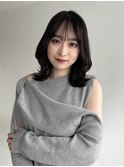 【新潟/万代】ミディアムレイヤー 顔まわりレイヤー