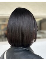 アルファ 我孫子店(alpha) 艶感満載 切りっぱなしボブ/ショート/我孫子