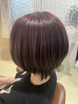 アズールサン 草加西口店(azule-sun)&nbsp;ハイライトカラー,ピンクベージュ,ウルフスタイル【草加】