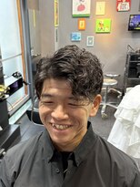 from 0287&nbsp;黒髪色気パーマヘアー