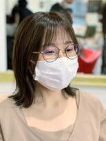 ミリ 国分寺(Mili)&nbsp;外ハネロブ&オリーブブラウンカラー