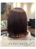 ≪お客様スタイル≫ チョコレートピンク