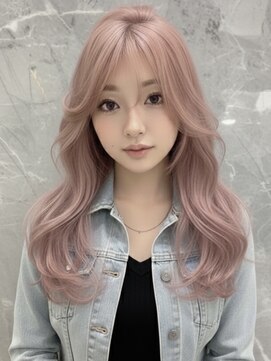 ロウル 渋谷(LOWRL) ピンクベージュ/ブリーチ/渋谷