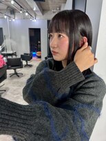 ネオ(neo.)&nbsp;暗髪/ダークトーン/ストレートヘア/ワイドバング