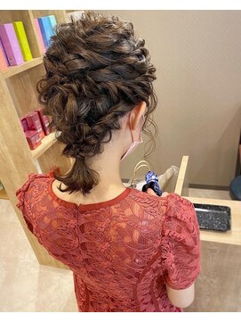 エンタリティリット(entality lit) 【entalitylit】ミディアムさんも可愛い☆編みおろしアレンジ♪