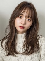 プラスリブ(Plus Lib)&nbsp;ナチュラルレイヤー×ベージュブラウンカラー