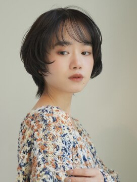 インセプション 銀座(INCEPTION) ショート・ボブ/丸顔/前髪あり/絶壁解消/30代/40代/50代/くびれ