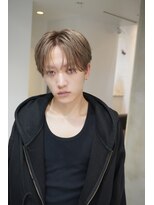 ザシェノンアオヤマ(THE CHAINON AOYAMA) シースルーコンマバング×ミルクティーベージュ