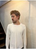 MEN’S HAIR/サーフカール/刈り上げセンターパート/心斎橋