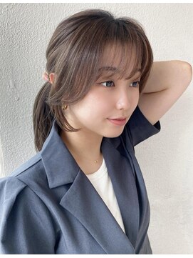 アフロートフクオカ(AFLOAT FUKUOKA) 顔まわり1mmで印象は変わる。計算された美シルエット