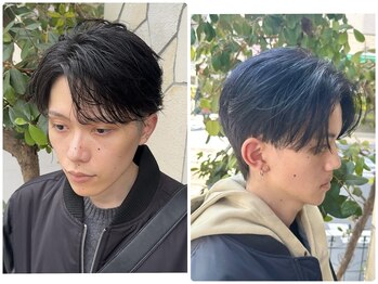 グラマラス GLAMOROUSの写真/再現性抜群なメンズカット技術に加え、パーマやカラーでオシャレ感のある似合わせも得意です!