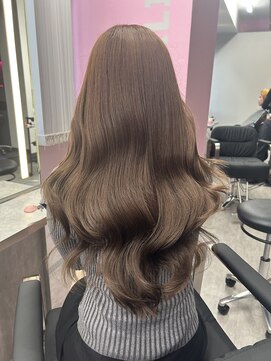 リノ(RLINO) ブリーチなしダブルカラーxグレージュ